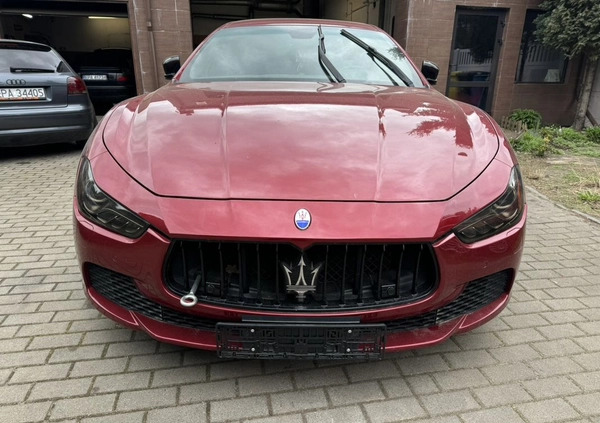 Maserati Ghibli cena 81999 przebieg: 120000, rok produkcji 2015 z Łódź małe 11